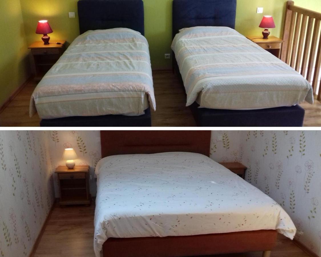 Montceau-et-Echarnant Ferme Du Pigeonnier B&B 객실 사진
